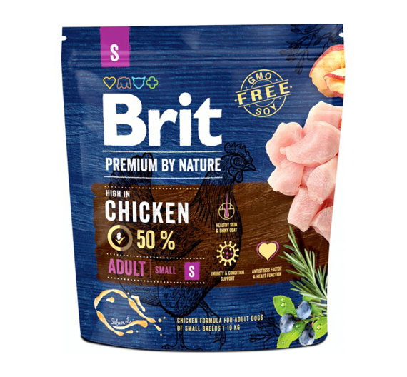 Brit Premium By Nature Adult Small 1kg