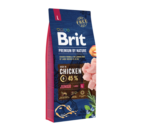 Brit Premium By Nature Junior Large 15kg