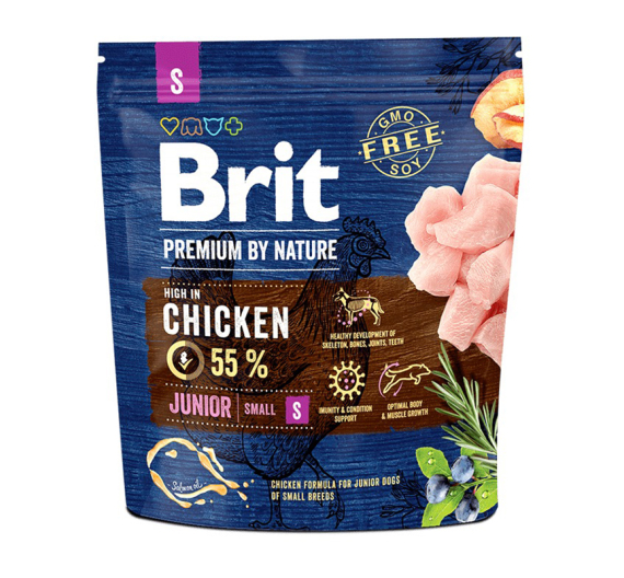 Brit Premium By Nature Junior Small 1kg