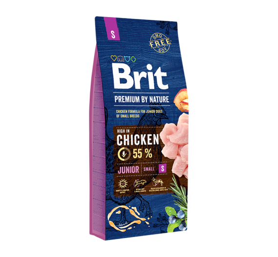 Brit Premium By Nature Junior Small 8kg