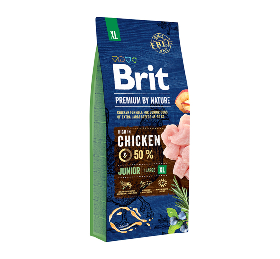 Brit Premium By Nature Junior Extra Large 15kg