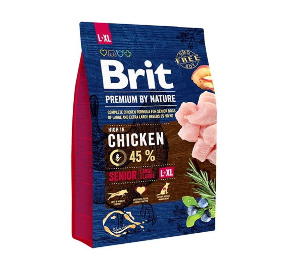 Brit Premium By Nature Senior Large-Extra Large 3kg