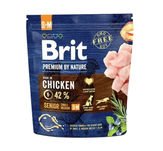 Brit Premium By Nature Senior Small-Medium 1kg