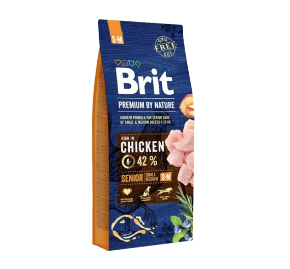 Brit Premium By Nature Senior Small-Medium 8kg