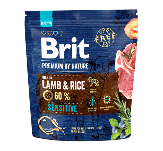 Brit Premium By Nature Sensitive Lamb & Rice 1kg