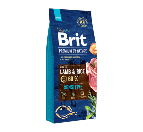 Brit Premium By Nature Sensitive Lamb & Rice 15kg