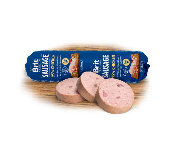 Brit Dog Sausage Chicken 800gr