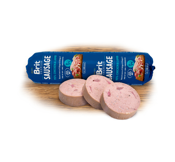 Brit Dog Sausage Chicken & Lamb 800gr