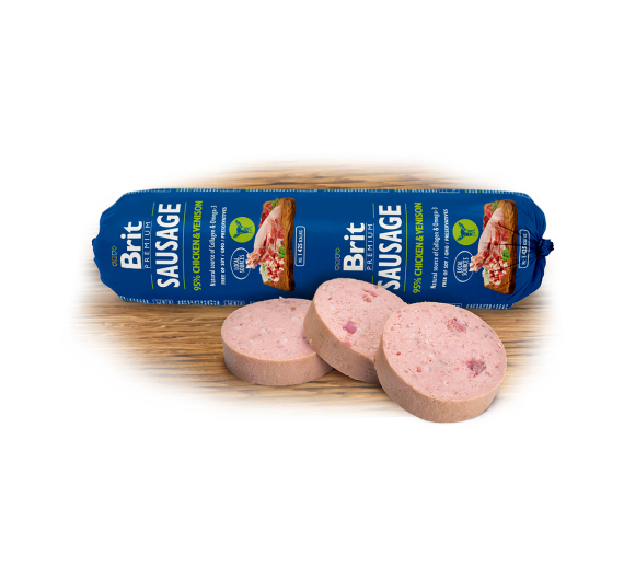 Brit Dog Sausage Chicken & Venison 800gr