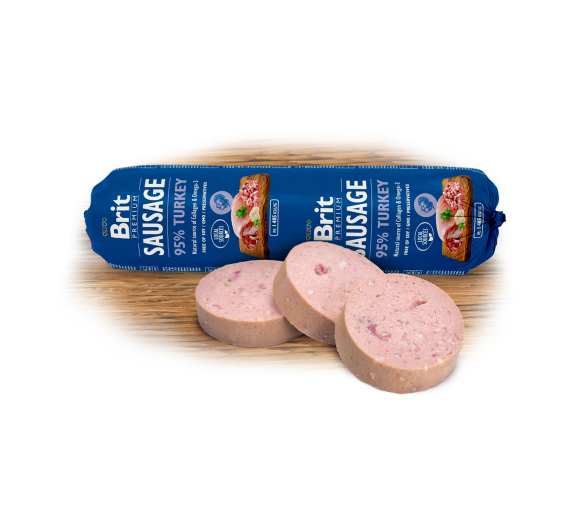 Brit Dog Sausage Turkey 800gr