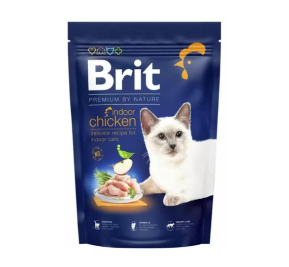Brit Premium By Nature Cat Indoor 300gr