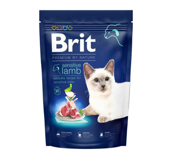 Brit Premium By Nature Cat Sensitive Lamb 300gr