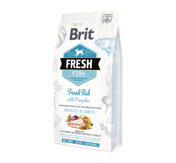 Brit Fresh Fish Dog Adult Large Muscles & Joints 12kg