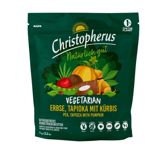 Christopherus Vegan Pea, Tapioca & Pumpkin 1kg
