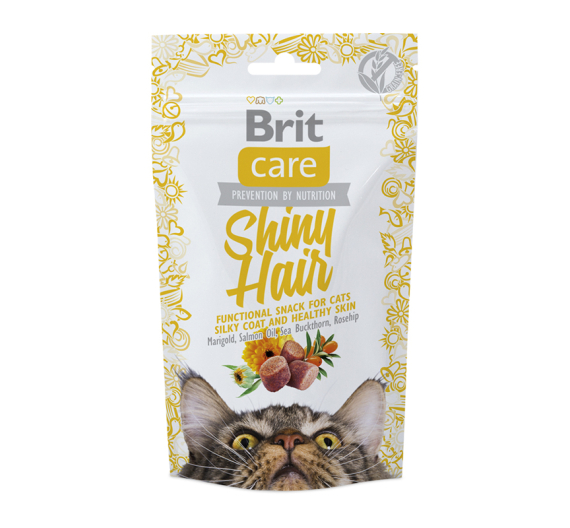 Brit Care Cat Functional Snack Shiny Hair 50gr