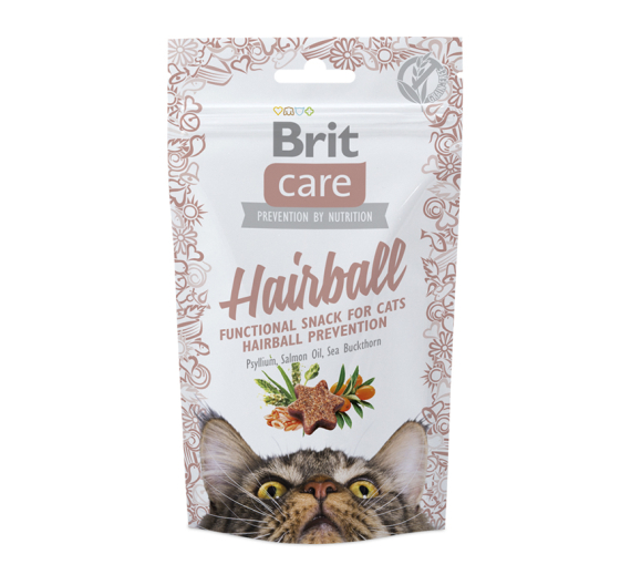Brit Care Cat Functional Snack Hairball 50gr