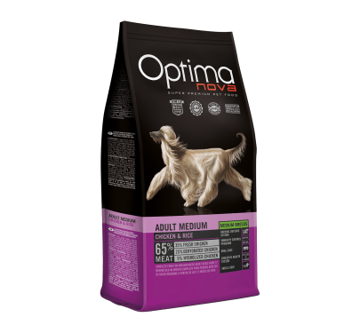 Optima Nova Adult Medium Chicken & Rice 12kg