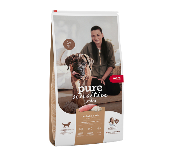 Meradog Pure Sensitive Junior Turkey & Rice 1kg