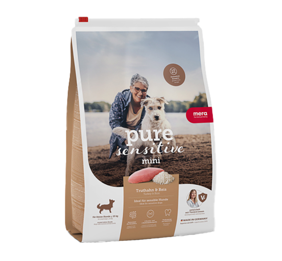 Meradog Pure Sensitive Mini Adult Turkey & Rice 1kg