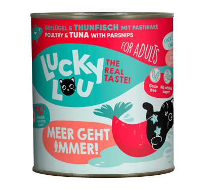 Lucky Lou LifeStage Adult Πουλερικά & Τόνος 800gr