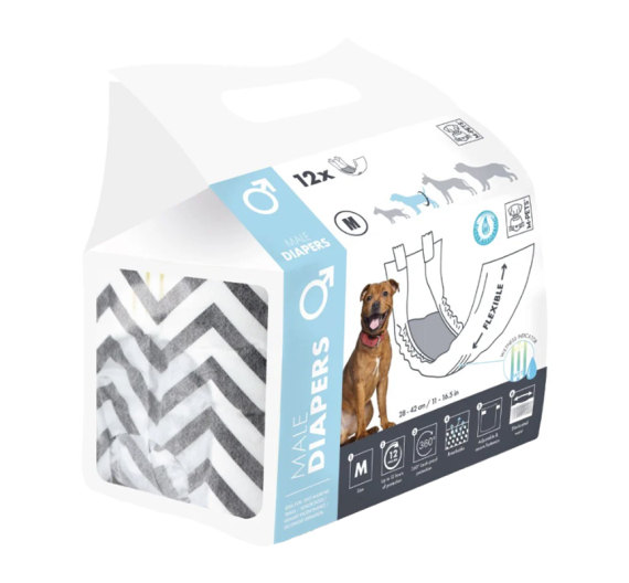 M-Pets Πάνες για Αρσενικούς Σκύλους 12τμχ