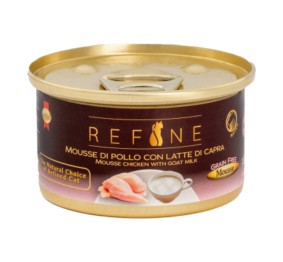 Refine Kitten Μους Κοτόπουλο με Κατσικίσιο Γάλα 85gr