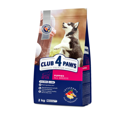 Club 4 Paws Puppies All Breeds 2kg
