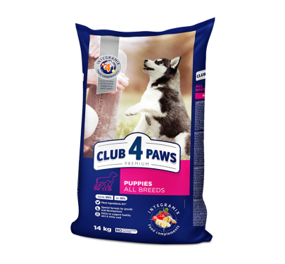 Club 4 Paws Puppies All Breeds 14kg