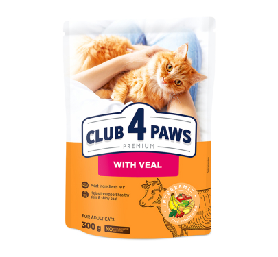 Club 4 Paws Adult Veal 300gr