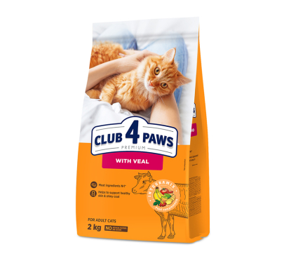 Club 4 Paws Adult Veal 2kg