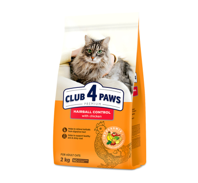 Club 4 Paws Hairball Chicken 2kg