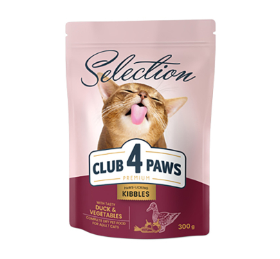Club 4 Paws Selection Adult Duck & Vegetables 300gr