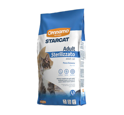 Cennamo Diamant Cat Star Sterilised 1.5kg