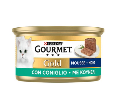 Purina Gourmet Gold Mους Κουνέλι 85gr