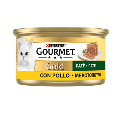 Purina Gourmet Gold Πατέ Κοτόπουλο 85gr