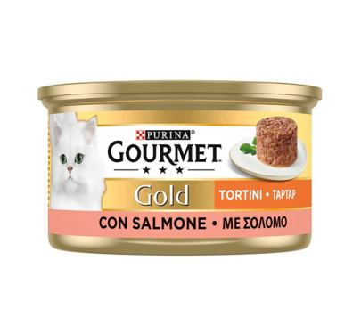 Purina Gourmet Gold Ταρτάρ Σολομό 85gr