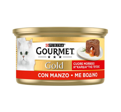 GOURMET GOLD "Καρδιά της Γεύσης" Βοδινό 85gr