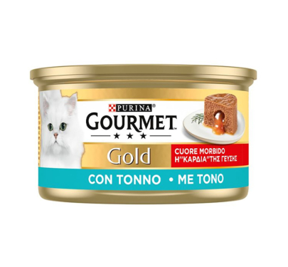 GOURMET GOLD "Καρδιά της Γεύσης" Τόνος 85gr