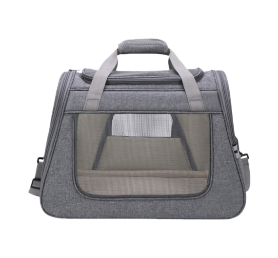 HobbyZoo Τσάντα Μεταφοράς Γκρι 45x32x22cm HobbyZoo Τσάντα Μεταφοράς Γκρι 45x32x22cm