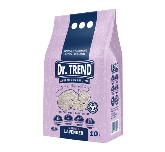 Dr Trend Cat Litter Lavender