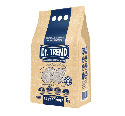 Dr Trend Cat Litter Baby Powder