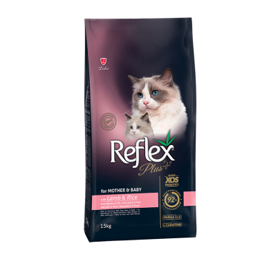 Reflex Plus Mother & Baby Cat Lamb & Rice 15kg