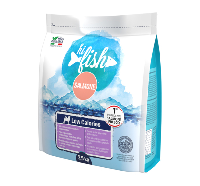 Hi Dog Adult Fresh Salmon Low Calories 2.5kg
