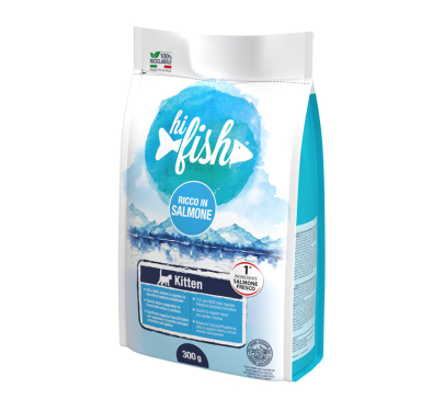 Hi Cat Kitten Fresh Salmon & Rice 300gr