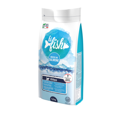 Hi Cat Kitten Fresh Salmon & Rice 1.2kg