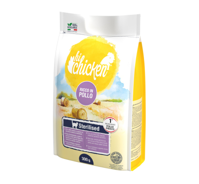 Hi Cat Adult Sterilised Fresh Chicken 300gr