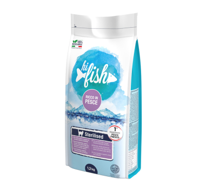 Hi Cat Adult Sterilised Fresh Fish 1.2kg