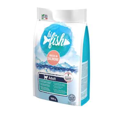 Hi Cat Adult Fresh Salmon & Rice 300gr