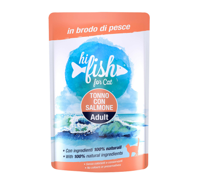 Hi Cat Tuna & Salmon 70gr
