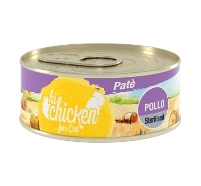 Hi Cat Sterilised Chicken Pate 85gr